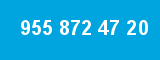 955 872 47 20